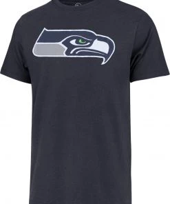 '47 Men's Seattle Seahawks Navy Fieldhouse T-Shirt