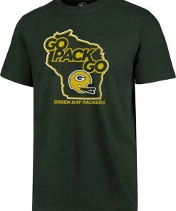 '47 ‘47 Men's Green Bay Packers Regional Green T-Shirt