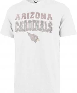 '47 Men's Arizona Cardinals Stadium Wave White T-Shirt