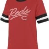 '47 Women's Cincinnati Reds Red Dani T-Shirt