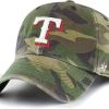 '47 Men's Texas Rangers Camo Clean-Up Adjustable Hat -'47 Sales 2022 unnamed file 1077