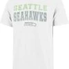 '47 Men's Seattle Seahawks Stadium Wave White T-Shirt -'47 Sales 2022 unnamed file 1081