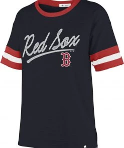 '47 Women's Boston Red Sox Blue Dani T-Shirt