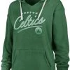'47 Women's Boston Celtics Green Cross Script Hoodie