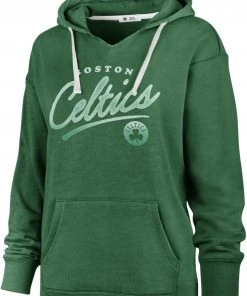 '47 Women's Boston Celtics Green Cross Script Hoodie