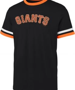 '47 Men's San Francisco Giants Black Ringer T-Shirt