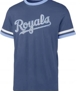 '47 Men's Kansas City Royals Blue Ringer T-Shirt