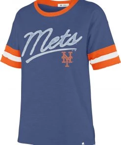 '47 Women's New York Mets Blue Dani T-Shirt