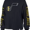 '47 Women's Utah Jazz Blue Long Sleeve T-Shirt
