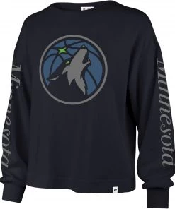 '47 Women's Minnesota Timberwolves Blue Long Sleeve T-Shirt