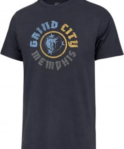 '47 Memphis Grizzlies Blue Grind City T-Shirt For Men