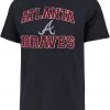 '47 Men's Atlanta Braves Navy Arch Franklin T-Shirt -'47 Sales 2022 unnamed file 1130