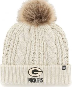'47 Women's Green Bay Packers White Meeko Knit
