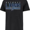 '47 Men's Detroit Lions Black Franklin Stripe T-Shirt -'47 Sales 2022 unnamed file 1157