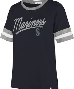 '47 Women's Seattle Mariners Blue Dani T-Shirt
