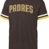 '47 Men's San Diego Padres Brown Ringer T-Shirt