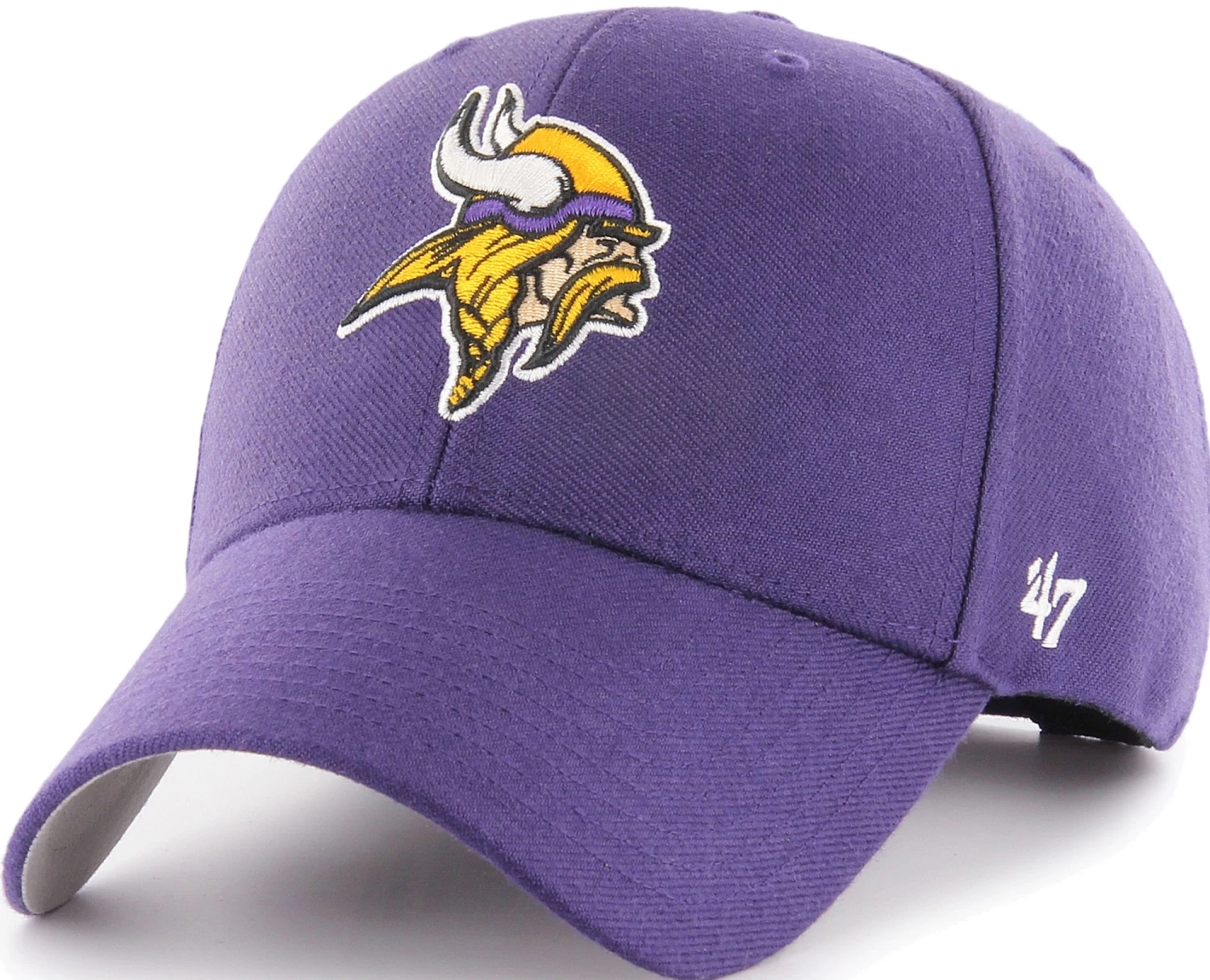 '47 Men's Minnesota Vikings MVP Purple Adjustable Hat 3 '47 Men's Minnesota Vikings MVP Purple Adjustable Hat