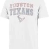 '47 Men's Houston Texans Stadium Wave White T-Shirt -'47 Sales 2022 unnamed file 1268