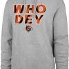 '47 Men's Cincinnati Bengals 'Who Dey' Grey Pullover Hoodie -'47 Sales 2022 unnamed file 1297
