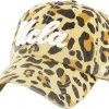 '47 ‘47 UCLA Bruins Gold Cheetah Clean Up Adjustable Hat For Women -'47 Sales 2022 unnamed file 1299