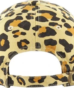'47 ‘47 UCLA Bruins Gold Cheetah Clean Up Adjustable Hat For Women -'47 Sales 2022 unnamed file 1300