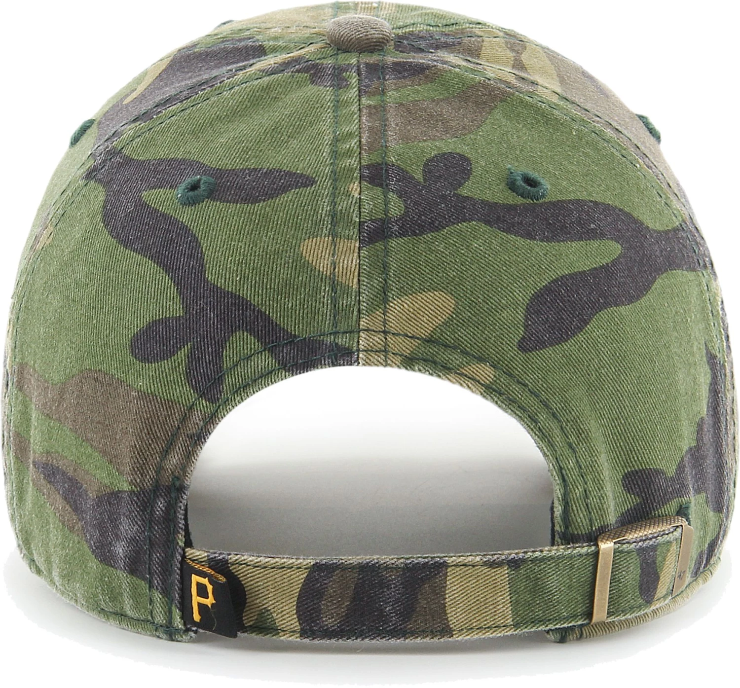 '47 Men's Pittsburgh Pirates Camo Clean-Up Adjustable Hat 4 '47 Men's Pittsburgh Pirates Camo Clean-Up Adjustable Hat - Image 2