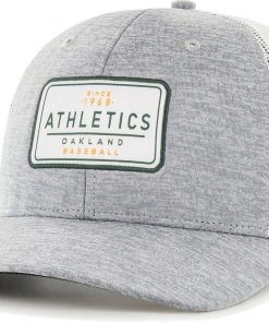 '47 Men's Oakland Athletics Gray Harrington Adjustable Trucker Hat