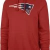 '47 Men's New England Patriots Logo Red Headline Hoodie -'47 Sales 2022 unnamed file 1311