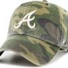 '47 Men's Atlanta Braves Camoflage Clean Up Adjustable Hat -'47 Sales 2022 unnamed file 1335