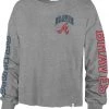 '47 Women's Atlanta Braves Gray Parkway Long Sleeve T-Shirt -'47 Sales 2022 unnamed file 1346