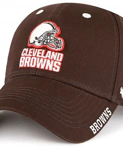 '47 Men's Cleveland Browns Reign MVP Brown Adjustable Hat