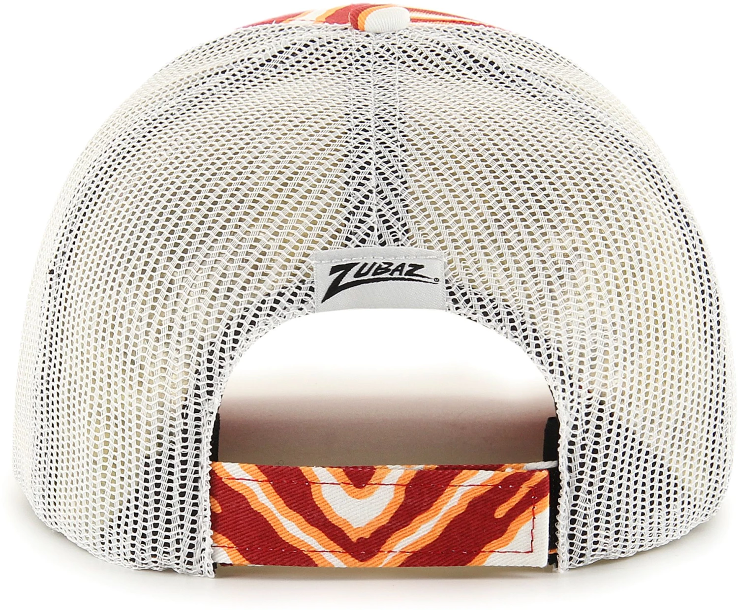 '47 Men's Tampa Bay Buccaneers Zubaz Red Trucker Hat 4 '47 Men's Tampa Bay Buccaneers Zubaz Red Trucker Hat - Image 2