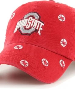 '47 ‘47 Women's Ohio State Buckeyes Scarlet Confetti Adjustable Hat