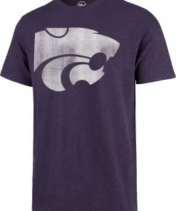 '47 ‘47 Men's Kansas State Wildcats Grape Grit Scrum T-Shirt