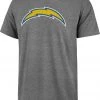 '47 Men's Los Angeles Chargers Logo Rival Grey T-Shirt -'47 Sales 2022 unnamed file 1383