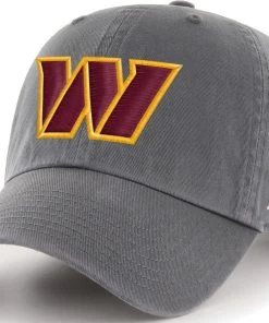 '47 Men's Washington Commanders Clean Up Adjustable Charcoal Hat For Women