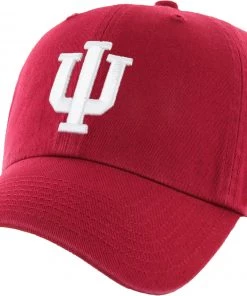 '47 ‘47 Men's Indiana Hoosiers Crimson Clean Up Adjustable Hat