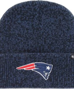 '47 Men's New England Patriots Brainfreeze Navy Cuffed Knit