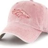 '47 Women's Denver Broncos Pink Adjustable Clean Up Hat -'47 Sales 2022 unnamed file 1399