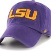 '47 ‘47 Men's LSU Tigers Purple Clean Up Adjustable Hat -'47 Sales 2022 unnamed file 1403