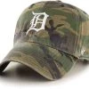 '47 ‘47 Men's Detroit Tigers Camo Clean Up Adjustable Hat