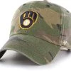 '47 ‘47 Men's Milwaukee Brewers Camo Clean Up Adjustable Hat -'47 Sales 2022 unnamed file 1409