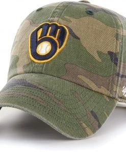 '47 ‘47 Men's Milwaukee Brewers Camo Clean Up Adjustable Hat