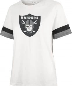 '47 ‘47 Women's Las Vegas Raiders Sandstone Premier Raglan T-Shirt