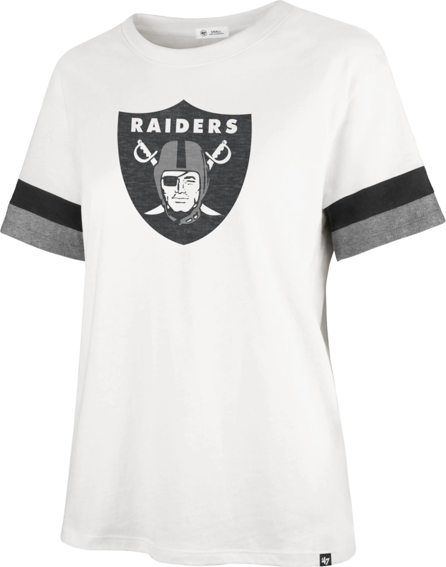 '47 ‘47 Women's Las Vegas Raiders Sandstone Premier Raglan T-Shirt 3 '47 ‘47 Women's Las Vegas Raiders Sandstone Premier Raglan T-Shirt