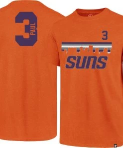 '47 Men's Phoenix Suns Chris Paul #3 Orange T-Shirt