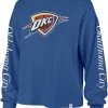 '47 Women's Oklahoma City Thunder Blue Long Sleeve T-Shirt -'47 Sales 2022 unnamed file 1429