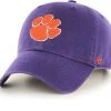 '47 Men's Clemson Tigers Clean Up Purple Adjustable Hat -'47 Sales 2022 unnamed file 1443