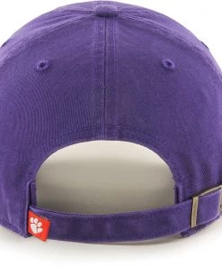 '47 Men's Clemson Tigers Clean Up Purple Adjustable Hat -'47 Sales 2022 unnamed file 1444
