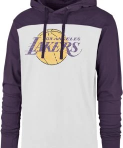 '47 ‘47 Men's Los Angeles Lakers White Wooster Pullover Hoodie